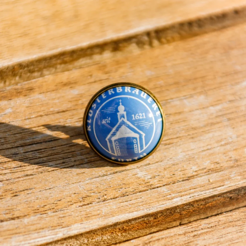 Der exklusive Kronkorken-Pin der Klosterbrauerei Furth
